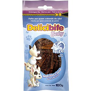 Petisco Xisdog Delicibife Baby Leite 100g