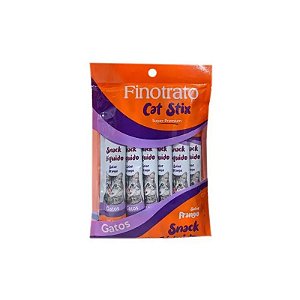 Petisco Finotrato Cat Stix Frango 15g
