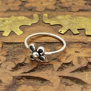 Anel Bali Prata 925 Flor