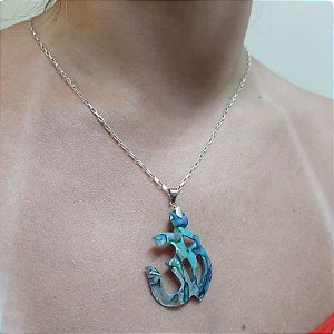 Pingente Om Prata 925 - Bali - Abalone - Lançamento