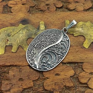 Pingente Life Prata 925 - Bali - Filigrana 100% Artesanal