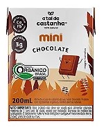 Mini Bebida Vegetal de Chocolate - A Tal da Castanha - Caixa 200ml