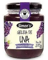 Geleia Diet de uva 260g - Ritter Alimentos