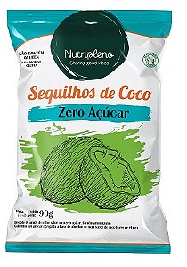 Sequilhos de Coco Zero Açúcar - Nutripleno 90g