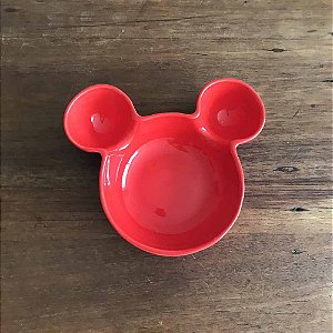 Bowl Mickey - Cores Branco/Vermelho