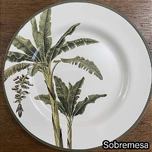 Linha Palmeiras Alleanza - Pratos raso/sobremesa