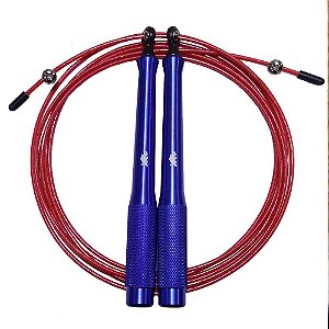 Corda de Pular Speed Rope - SR-AH - Blue and Red