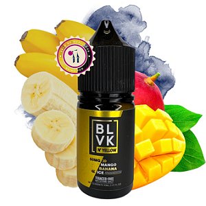 NicSalt - BLVK Salt Yellow - Mango Banana Ice (30ml)
