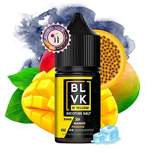 NicSalt - BLVK Salt Yellow - Mango Passion Ice (30ml)