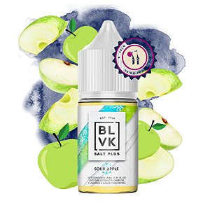 NicSalt - BLVK Salt Plus - Sour Apple Ice (30ml)
