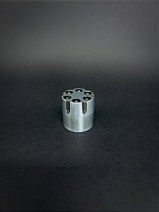 Dichavador de Zinco 3 partes - Tambor 38 Pequeno - 3x3,2cm