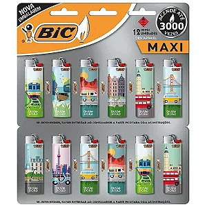 Isqueiro BIC Desenhos - Sortido