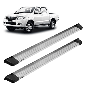 A631E - Estribo Hilux Cab Dupla Aluminio Economic 2006-2015