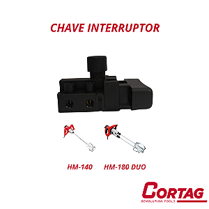 Chave Interruptor Misturador Argamassa Hm 140 Hm 180 Cortag