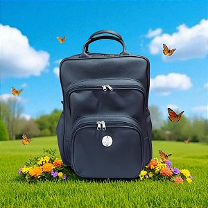 Mochila Couro Sintetico Uruguai
