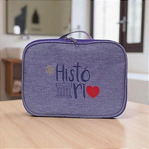 Estojo Maletinha ( Linho Mescla ) TEMA HISTÓRIA
