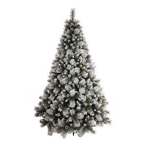 Árvore De Natal Pinheiro Nevado Luxo