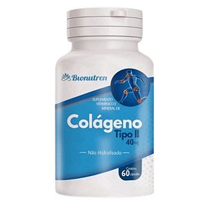 Colágeno Tipo 2 40mg 60 Cápsulas Bionutren