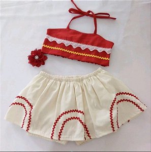 Fantasia Moana Bebê