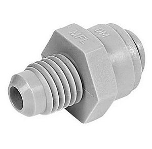 Engate rapido rosca macho 1/4MFL - 7/16-20UNF(V) x tubo 3/8" AMCF0604