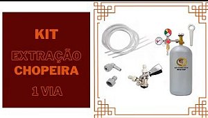 KIT EXTRAÇÃO CHOPEIRA 1 VIA