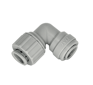 Engate Rapido União Cotovelo Inox 3/8" x tube 3/8" APSEU0606