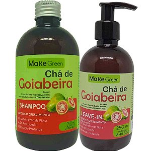 Kit Chá de Goiabeira Shampoo 250ml - Leave in 250g