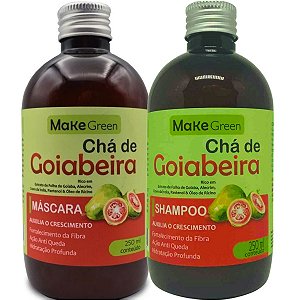 Kit Chá de Goiabeira Shampoo 250ml Máscara 250ml