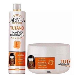 KIt Hidratante Tutano Shampoo 300ml e Máscara 300g Japinha
