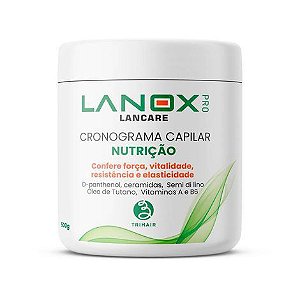 Máscara Nutrição Lancare Cronograma Capilar 500g Lanox