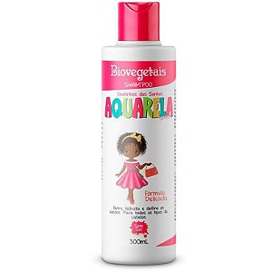 Shampoo Aquarela Teen Cachinhos dos Sonhos Biovegetais - 300ml
