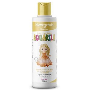 Shampoo Aquarela Teen Dourado Dos Sonhos Biovegetais - 300ml