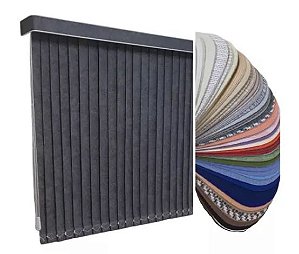 Persiana Vertical Blackout - Sob Medida