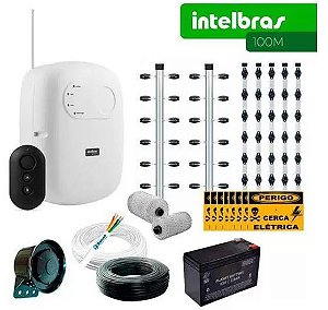 Kit Cerca Elétrica Intelbras Big Haste