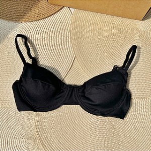 PRÉ-VENDA Top de Biquíni Mica Attack Preto