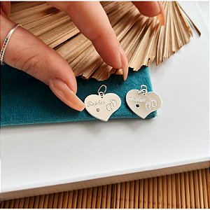 Pingente com Nome até 12 Caracteres-  Personalizado