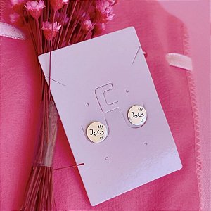 Brinco Personalizado + Coroa - Sob encomenda