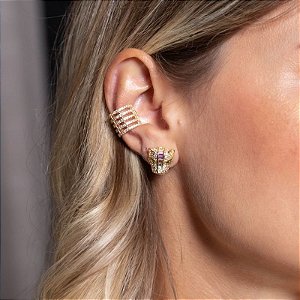 Brinco Tigre Cravejado