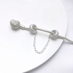 Berloque Pega Ladrão Zircônias