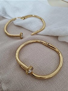 Bracelete Prego Cravejado