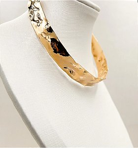 Chocker Aro Martelado