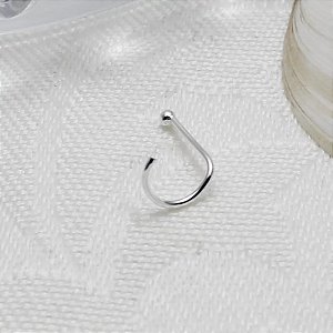 PIERCING PRATA DE NARIZ C/ BOLINHA