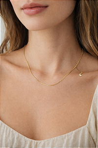 COLAR CHOCKER MALHA BOLINHAS AMASSADAS