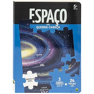 LIVRO QUEBRA-CABEÇA ESPAÇO