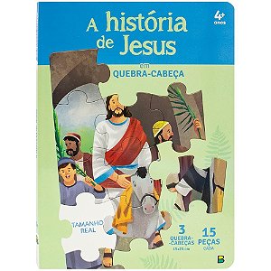 LIVRO QUEBRA-CABEÇA A HISTÓRIA DE JESUS