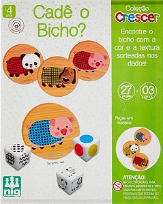 JOGO MADEIRA CRESCER - CADÊ O BICHO