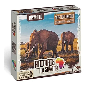 QUEBRA-CABEÇA 100 PEÇAS ELEFANTE