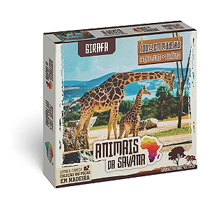 QUEBRA-CABEÇA 100 PEÇAS GIRAFA
