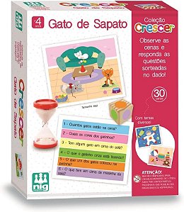 JOGO MEMORIZAÇÃO GATO DE SAPATO