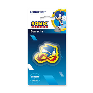 BORRACHA SONIC UNIDADE PERSONAGENS SORTIDOS